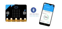 Representation of Blueetooth module - Communicate between the board and the control app.