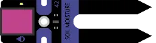Representation of Soil moisture sensor - Measures the soil moisture level.